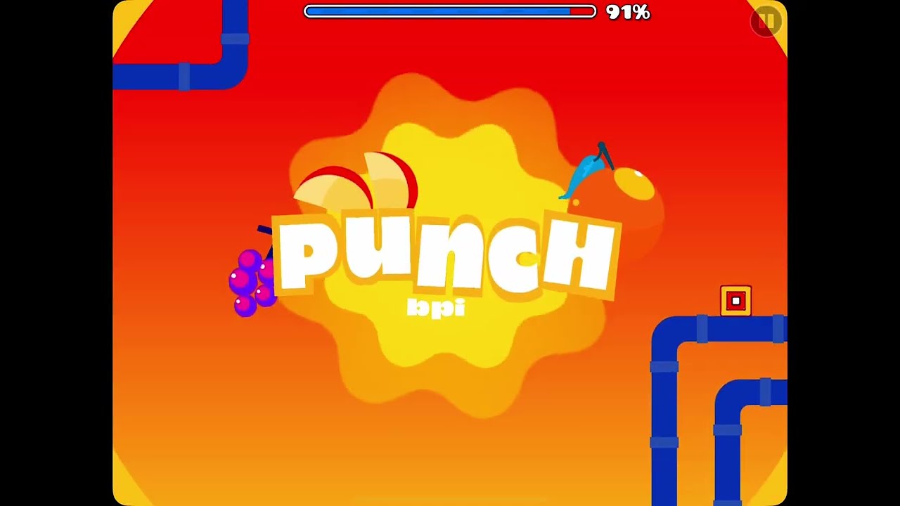 Tuff level or not punch Geometry Dash