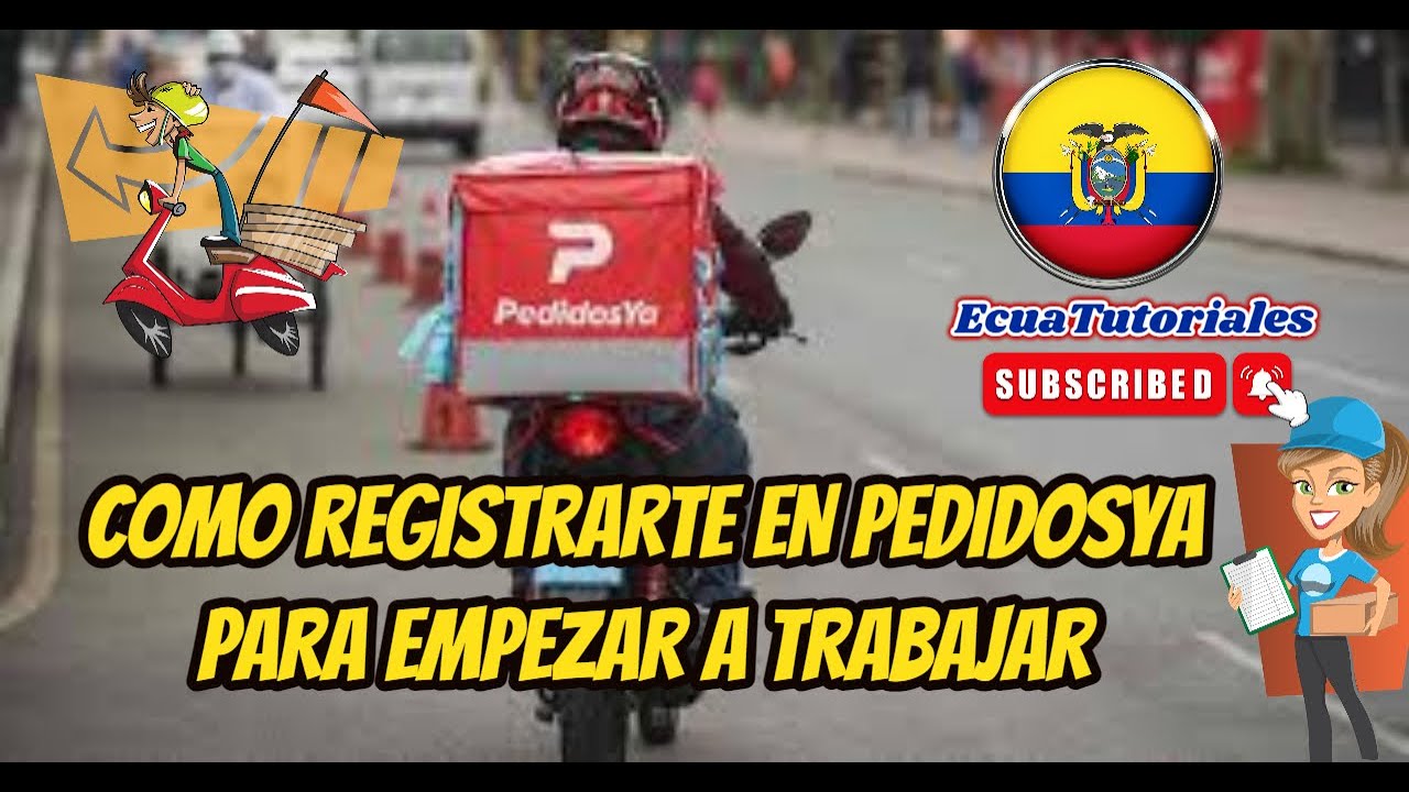 PedidosYA Ecuador - COMO REGISTRARSE o Crear una cuenta - PASO A PASO ...