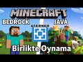 Minecraft Java ile Bedrock birlikte oynama.EN HIZLI ANLATIM!!