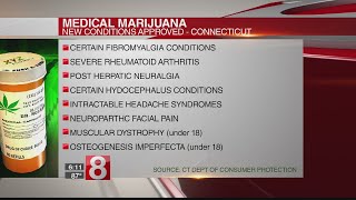8 new conditions approved for Connecticut's medical marijuana program