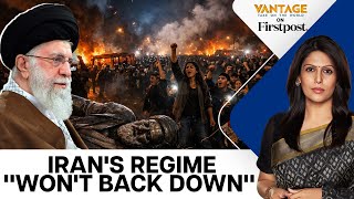 Iran's Regime Remains Defiant as Protesters Topple Statues, Set Fires |  Vantage with Palki Sharma