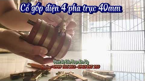 🛑Cổ góp điện 4 pha trục 40mm🛑cổ góp điện 4 vành đồng trục 40mm🛑cổ góp điện 4 cực trục 40mm