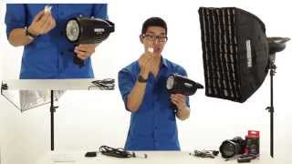 StudioPRO 100W/s, 150W/s, & 200W/s Monolight Flash Strobe Instructions - How to set up screenshot 1