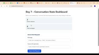 Day 7: LLM Memory EXPOSED! Manage Conversation State (The Illusion of Memory) |#practicalai #ai #llm