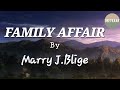 Family affair by marry jblige lyrical  geetkaar