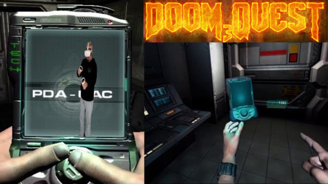 Doom 3 In VR With Quest 2 Is AMAZING! - YouTube