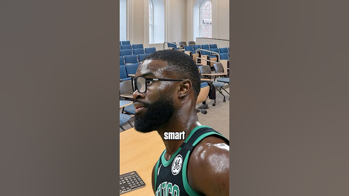 Jaylen Brown was too smart for the NBA 🤓