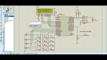 Adjustable Real Time Clock using ATMEGA32