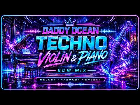 Techno Ambient Mix | Piano and Violin | Classical Music Vibes | 1 Hour Chill Soundscape