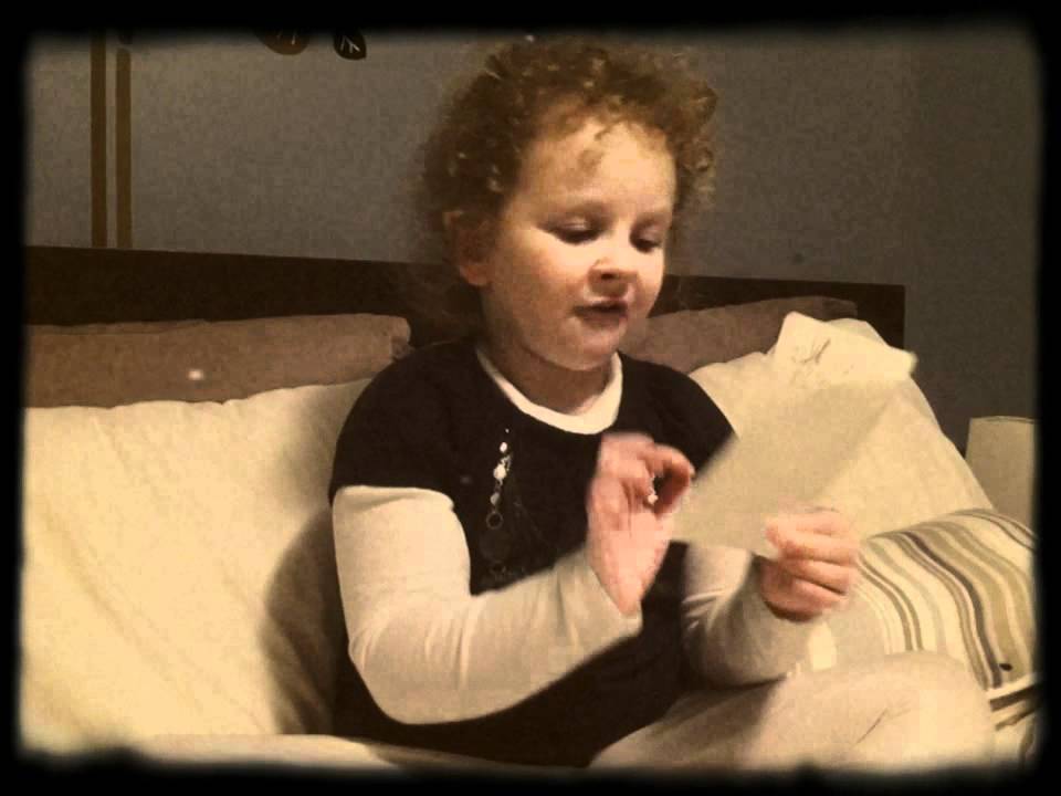 4-year-old Madelyn Telling Me About Paris, France