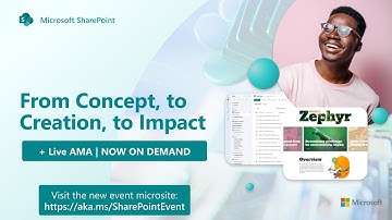 SharePoint: From concept to creation to impact + AMA