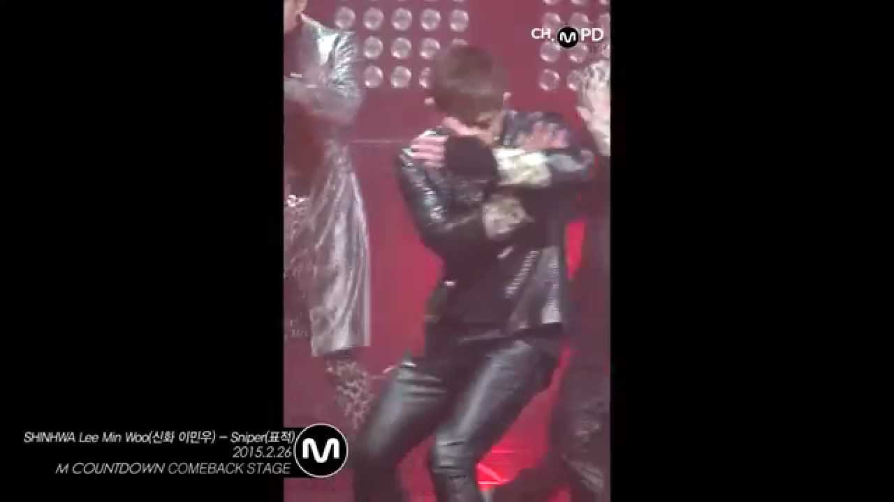 [MPD직캠] 신화 이민우 직캠 표적 Sniper SHINHWA Lee Min Woo Fancam Mnet MCOUNTDOWN 150226