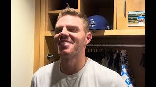 Freddie Freeman reacts to reaching career-high 200th hit | Dodgers vs. Giants 9.22.23 Profile