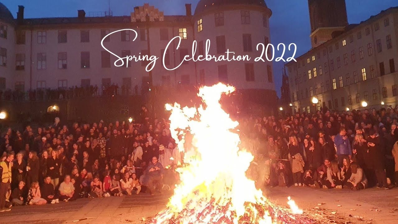 Valborg in Riddarholmen | Bonfire Tradition | April 30 2022 | Spring ...