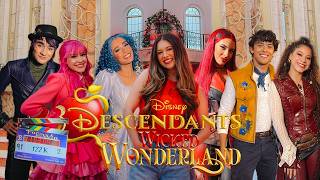 ON SET of Descendants: Wicked Wonderland!! BEHIND THE SCENES, interviews, dances, & more!