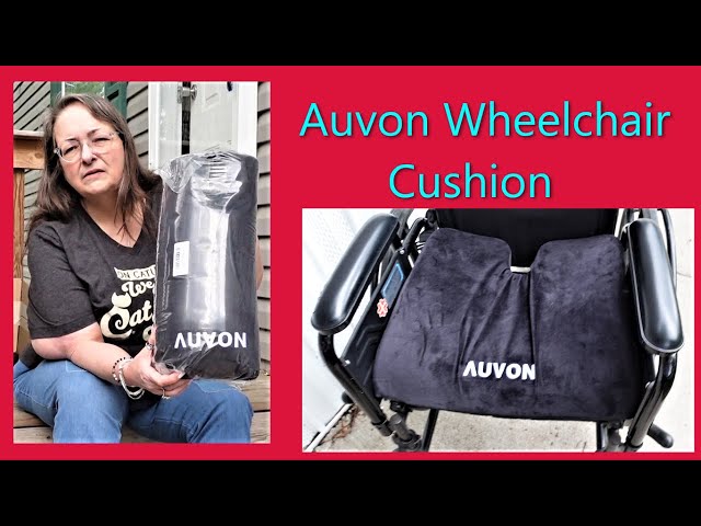 AUVON Wheelchair Seat Cushions (20x16x4) for Sciatica, Back, Coccyx,  Pressure Sore and Ulcer Pain Relief, Memory Foam Pressure Relief Cushion  with