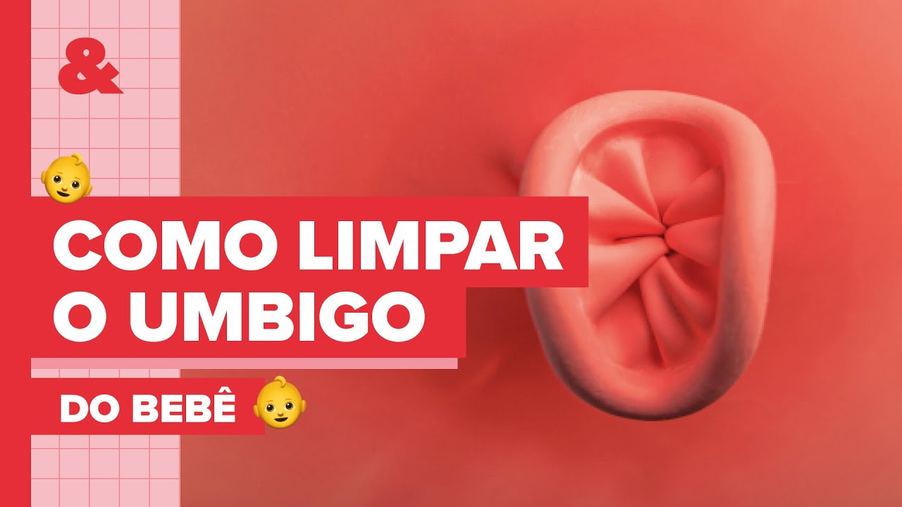 Como limpar o umbigo do bebê: passo a passo - YouTube