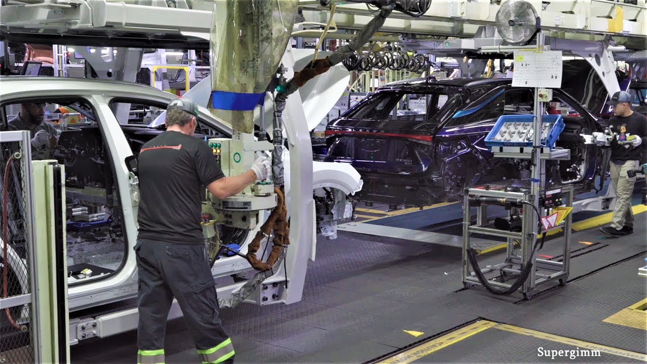 Lexus Rx Production New LEXUS RX 2023 Production in Canada by Supergimm - YouTube