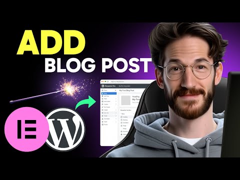 How to ADD a BLOG POST in WordPress with Elementor (Step by Step)