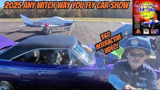 INCREDIBLE Classic Car Show! Corvettes, Muscle Cars & Rare Finds | Flying W Airport NJ (360° Tour)