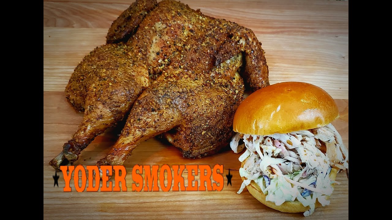 Smoked Pulled Chicken - How To Smoke Chicken - YouTube