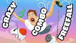 String Combos In This Free Falling Madness Of A Game! screenshot 5