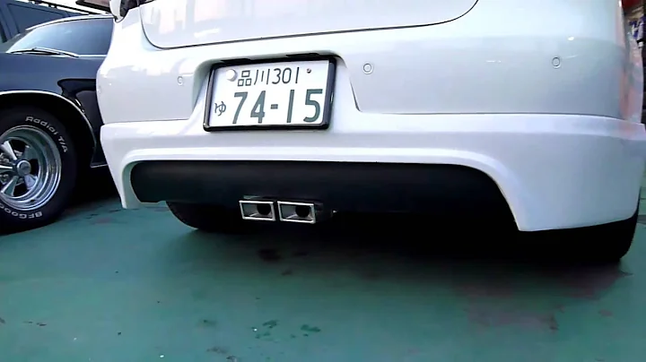 VW EOS V6 Custom muffler Exhaust sound