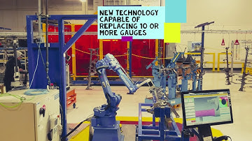 The Future of Gauging! Robotic Vision Inspection. Total Controls, Inc. Inspecting Automotive Parts.