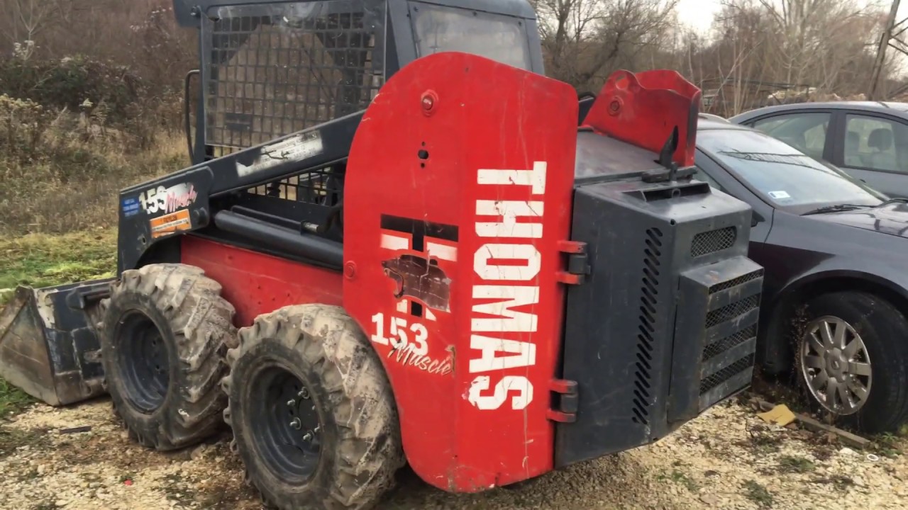 Thomas Muscle 153 Thomas 153 Muscle skid steer Thomas skid steer