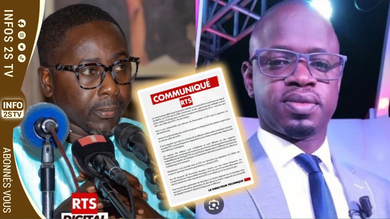 Urgent : pape alé Niang donne la liste des journalistes licenciés à la RTS 