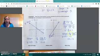 Math 120 - Module A - Equations of Lines Video
