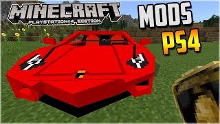 MODS e ADDON su MINECRAFT PS4 BEDROCK!😍 ADD-ON Lamborghini e Macchina Funzionante Minecraft PS4 screenshot 3
