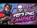 23 Kills 4600 DMG w/ New Legend Rampart - Tollis