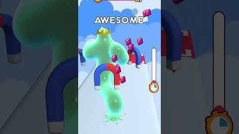 Blob Runner 3D Game Play | Level - 53 | by Gamera | #shorts #gamera #blobrunner