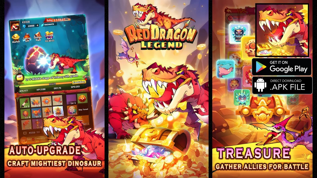 Red Dragon Legend - Hunger Chest Gameplay Android APK - YouTube