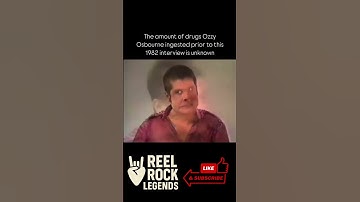 Ozzy Osbourne’s 1982 Interview Is Pure Madness 🤯 #ozzyosbourne #rocknroll #funnyshorts