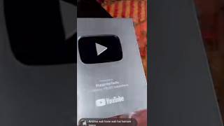 YouTube ne Bina Kisi channel ke silver Play Button Diya 🤔🤔 l silver Play Button Unboxing l #shorts
