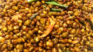 பச்சை பயறு வறுவல் | pachai payaru fry | samayal in tamil | pacha payaru recipes in tamil