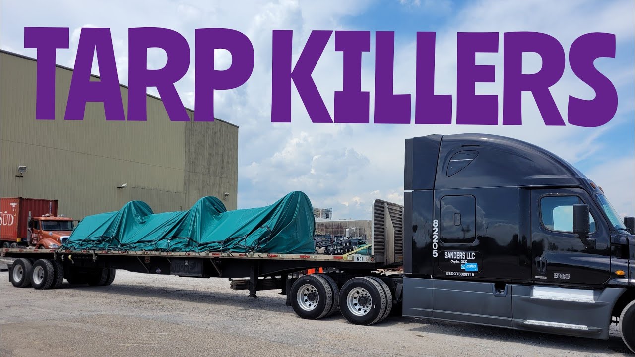Flatbed Lessons I've learned on my first tarp load. JESUSSAVES 