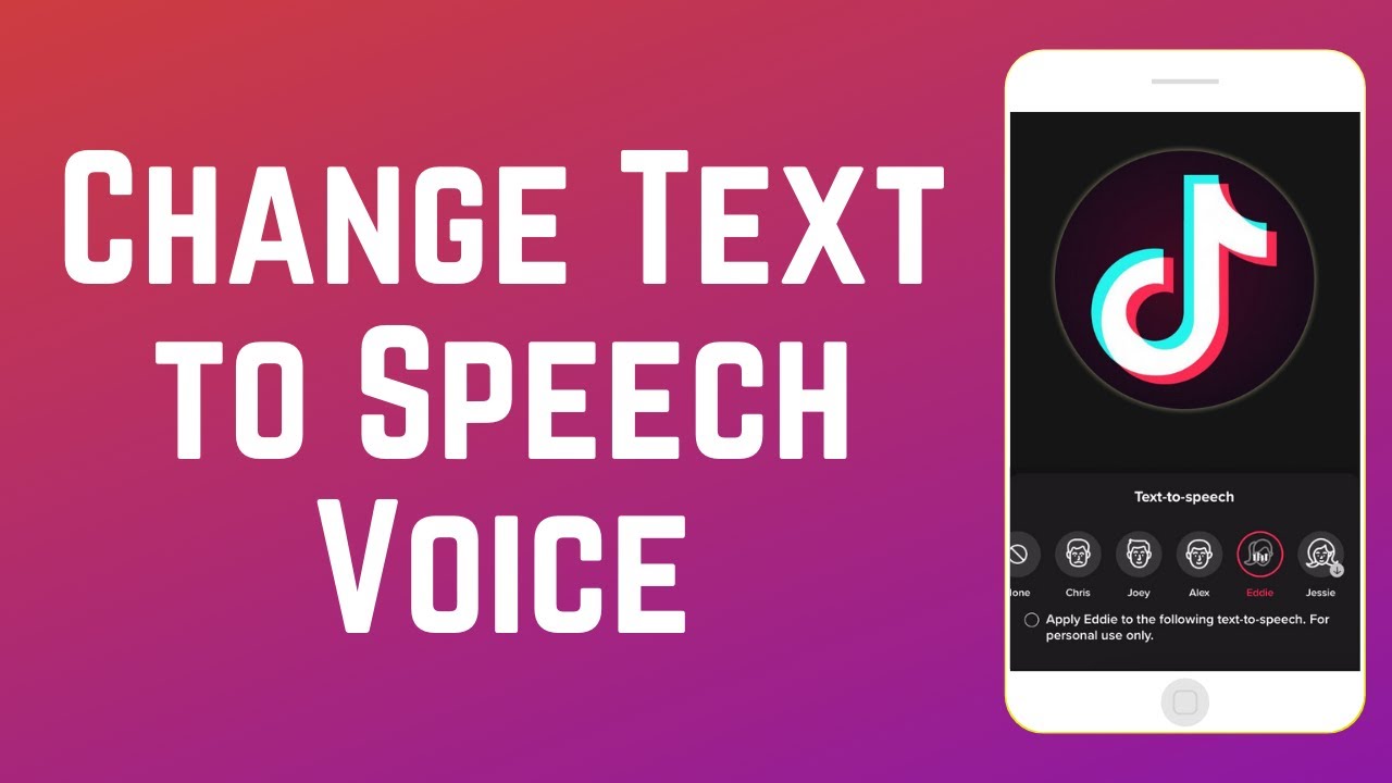 change text to speech language tiktok