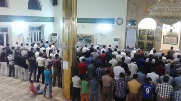 إمامة الصلاة في إحدى مساجد اربيل بصوت القارئ عمر صادق الكردي /