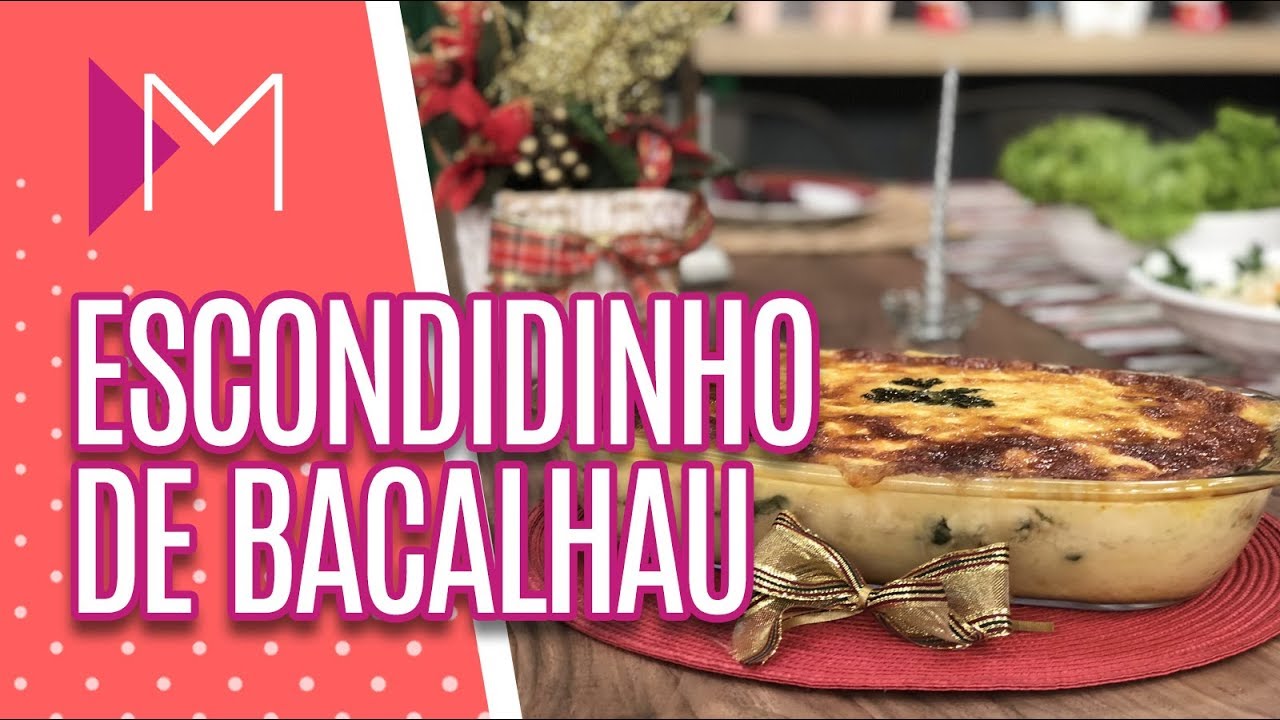 Escondidinho de bacalhau - Mulheres (12/12/19)