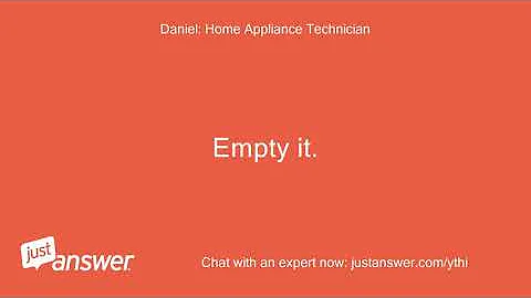 I have a bush dishwasher and error code E4 comes up I have