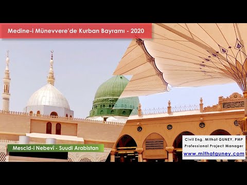 Kurban Bayramı 2020 | Mescid-i Nebevi | Medine-i Münevvere