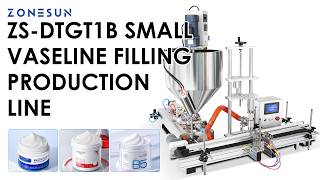 ZONESUN ZS-DTGT2B Heated Jacket Paste Filling Machine