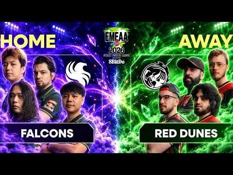 【街霸6 / SF6】【每日街霸】Day 2 - FALCONS VS REDDUNES Street Fighter League EMEAA 2026 - September 2-6, 2026