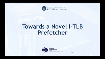 Cost-Effective Instruction TLB Prefetching -- YArch 2020 Workshop -- ASPLOS Conference