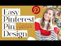 📌  Pinterest Pin Design: My 6 Step System How to Design a Pin on Pinterest in Minutes (2020)