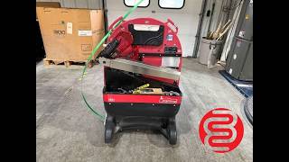 2017 ErgoStrap 740E Semi Automatic Pallet Strapper