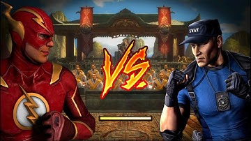 Mortal Kombat 9 - THE FLASH MOD - NEW Medium Arcade Ladder Gameplay